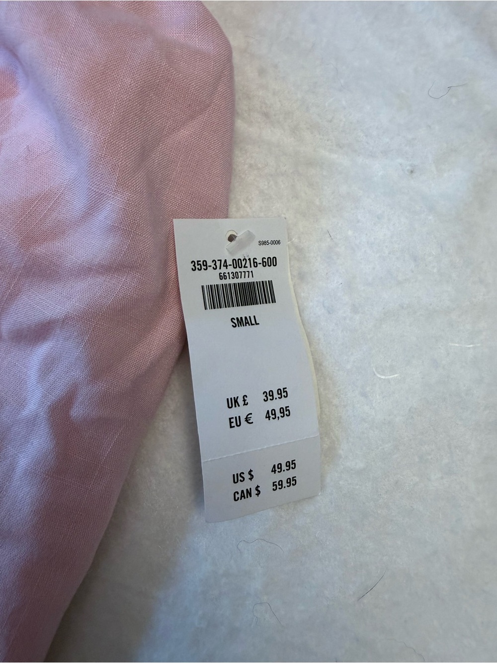 Hollister Light Pink Ruffle Tie-Front Mini Dress - Picture 5 of 5